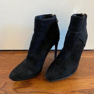 Black Suede Ankle Boots